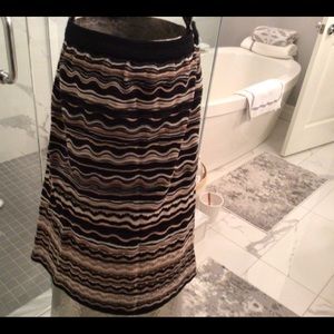 COPY - Vintage missoni skirt knee length size 40 or a small black knit final pr…